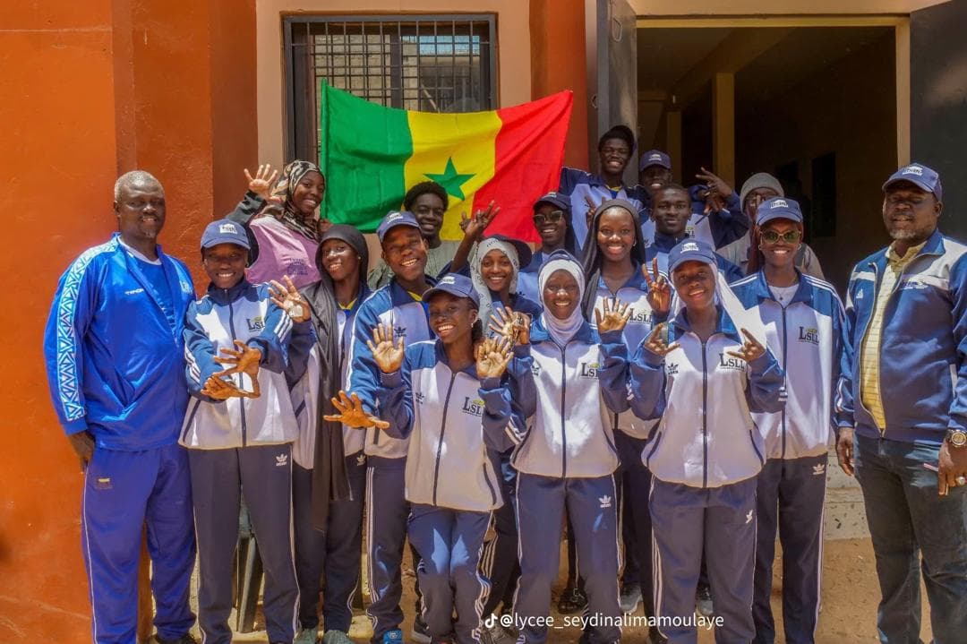 Élèves du Lycée Seydina Limamou Laye lors du Concours Général