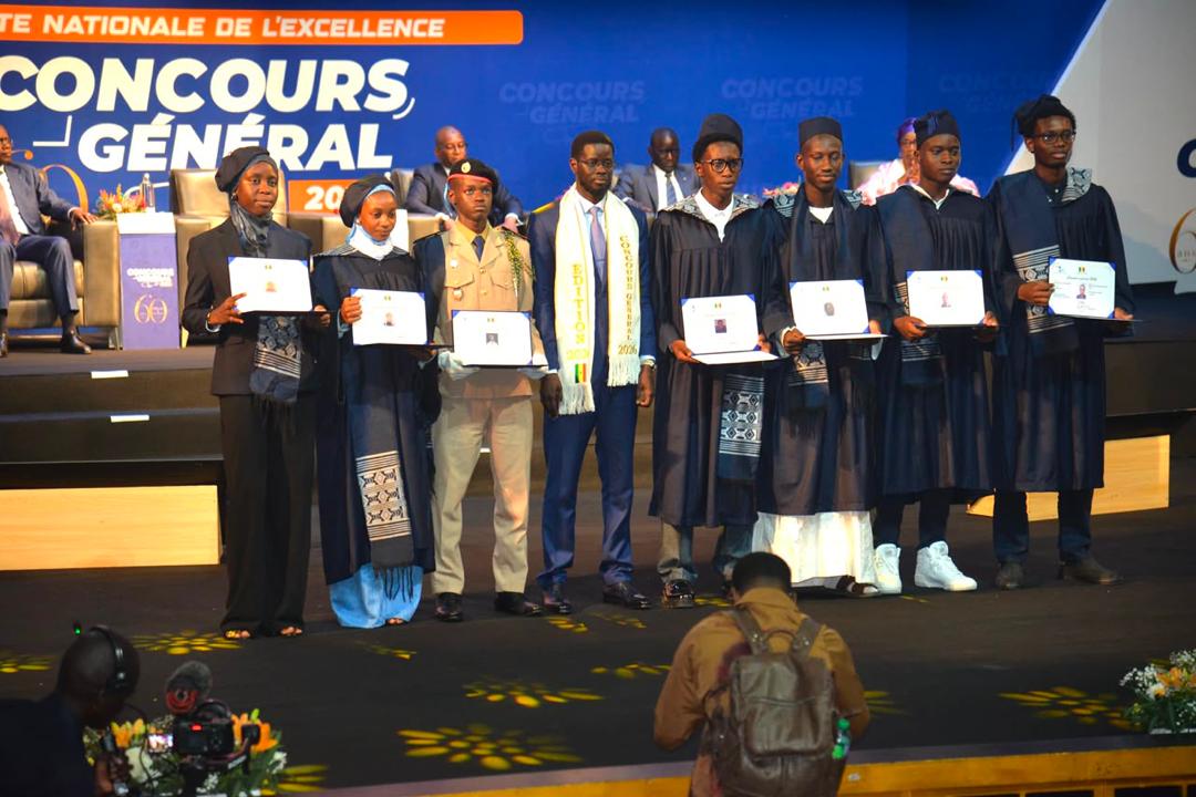 Lauréats du Concours Général sur scène